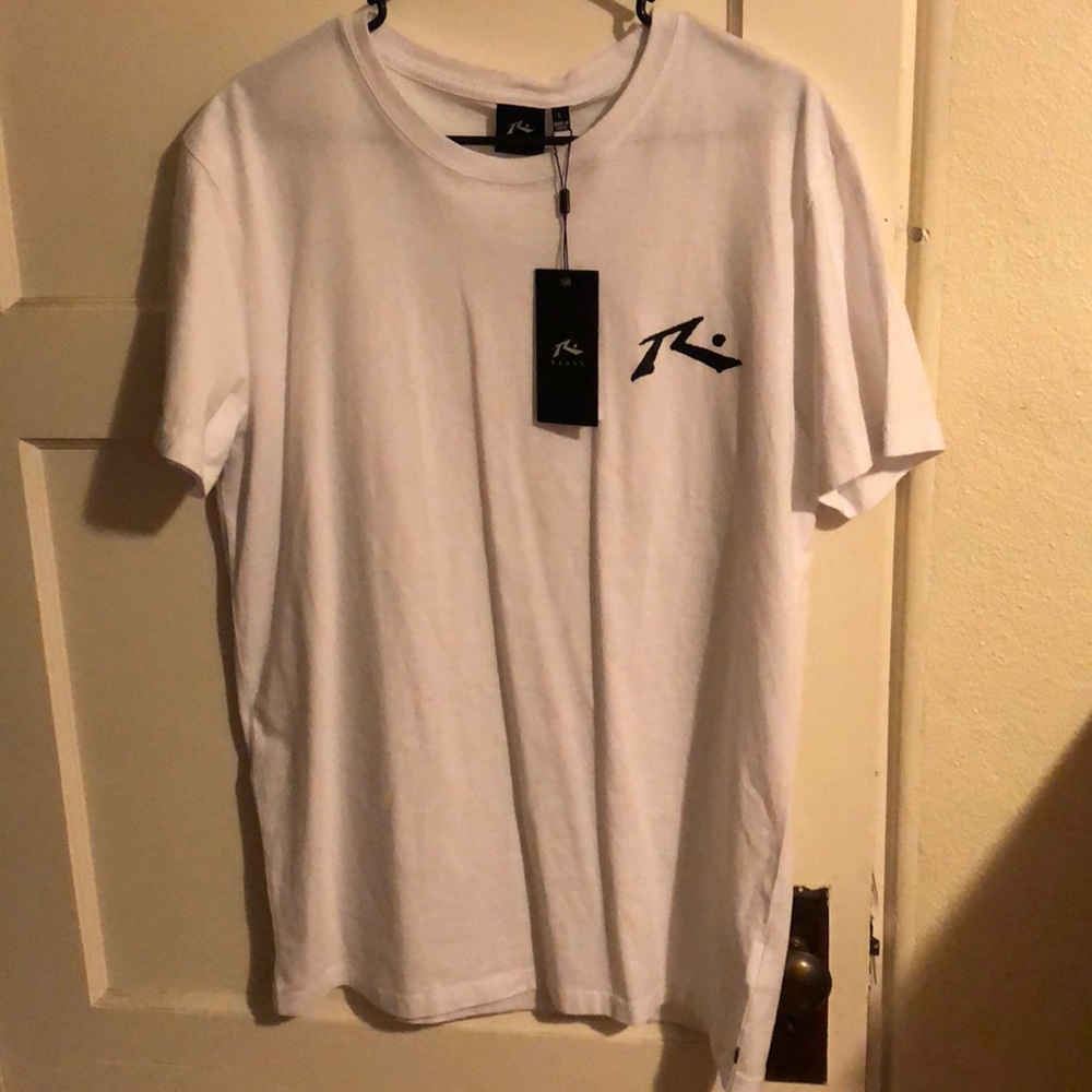 Rusty large white t shirt